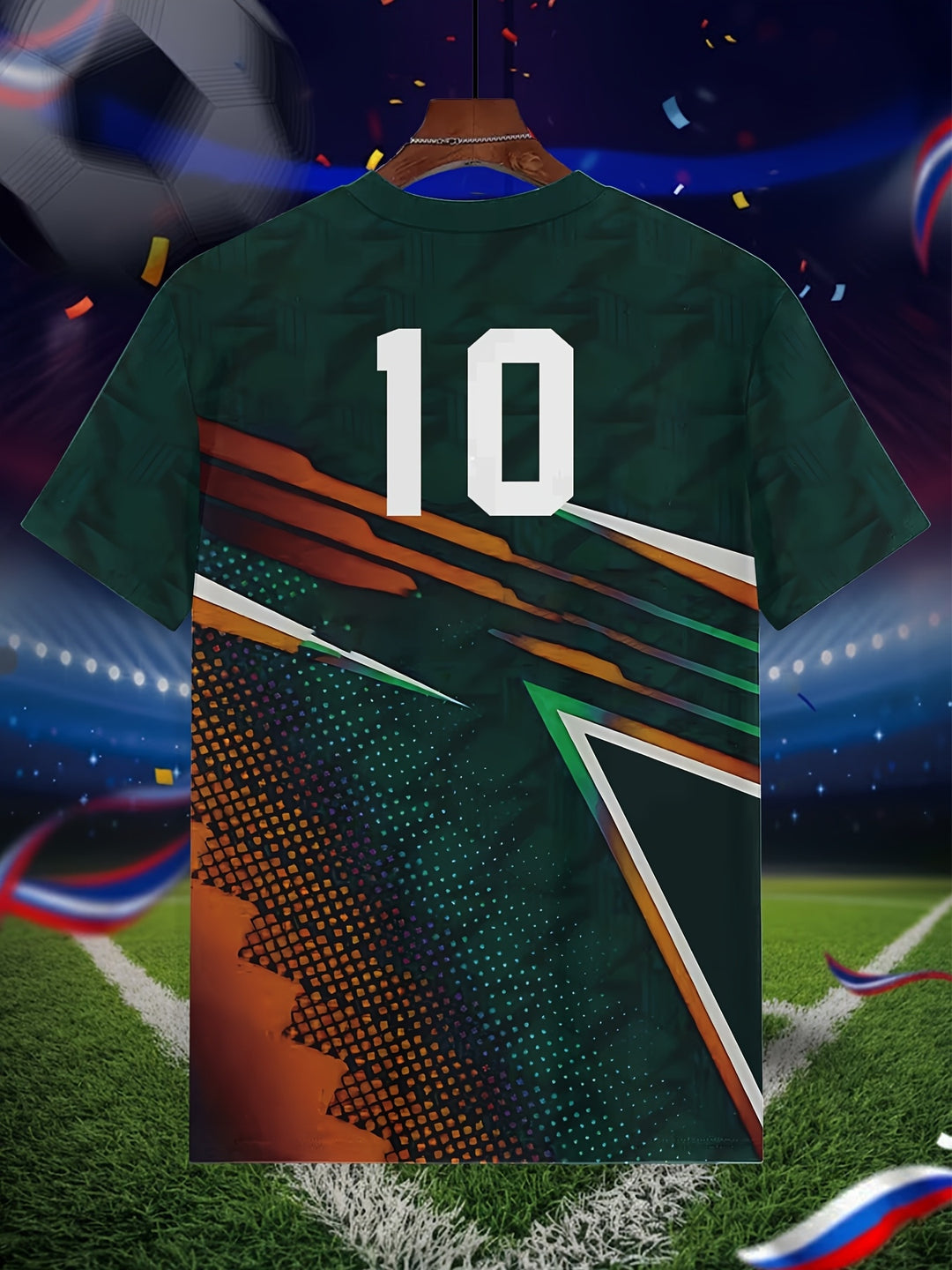 South Africa World Cup 2026 competition top by Emma & Rose Cape Town, featuring vibrant team logo and bold design.
