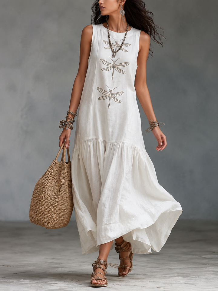 Rosalie™ | Airy Belly-Camouflaging Maxi Dress