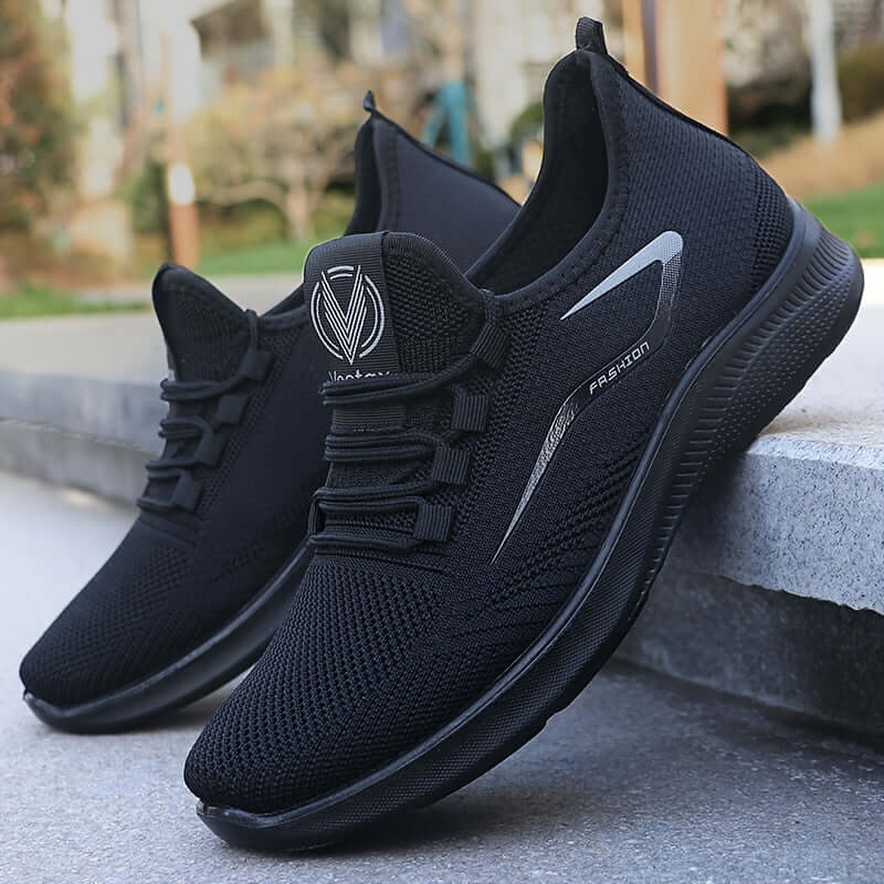 Men's Lightweight Breathable Running Shoes, view 6 - Elena Harper
