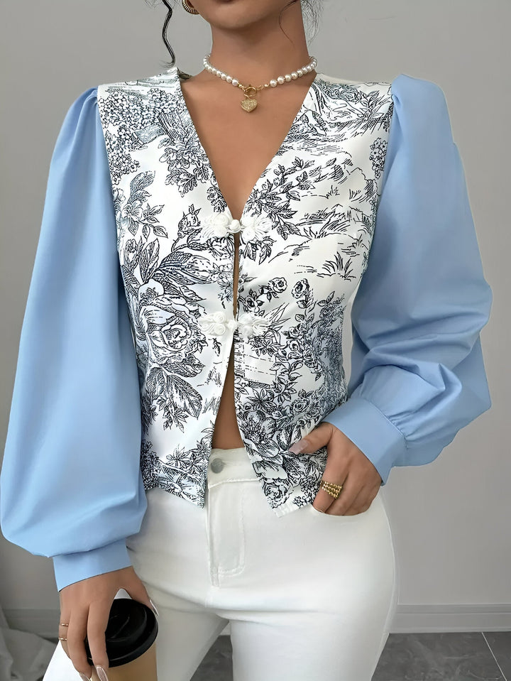 Blair - Floral Print Blouse