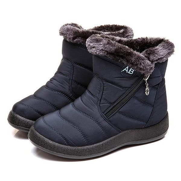 Ginia Warm Waterproof Ankle Boots, view 3 - Elena Harper