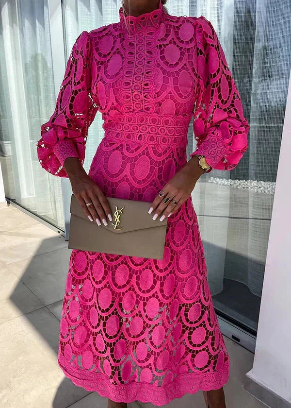 Lilian Flattering Maxi Dress - Elena Harper