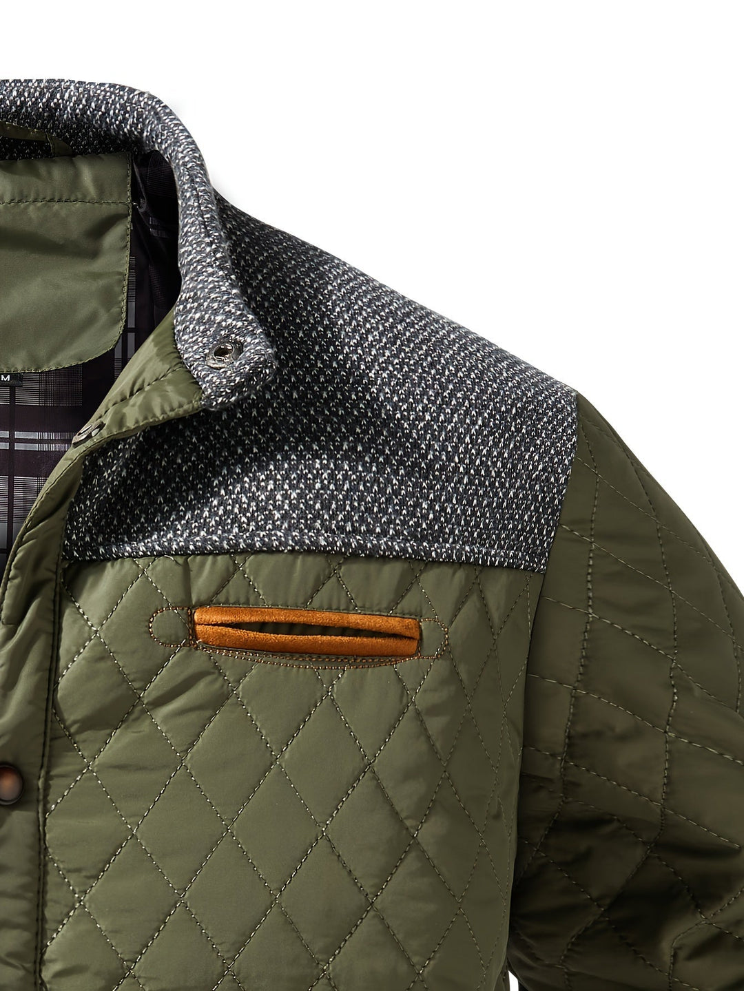Vincent - Elegant Padded Down Jacket with High Collar