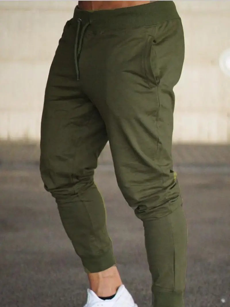 Christoph Men's Jogging Pants with Drawstring at the Waist, view 4 - Elena Harper