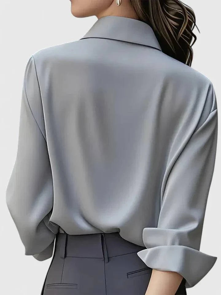 Elegant Melvaya™ top by Emma & Rose Cape Town, featuring a stylish design and soft fabric, displayed on a model.