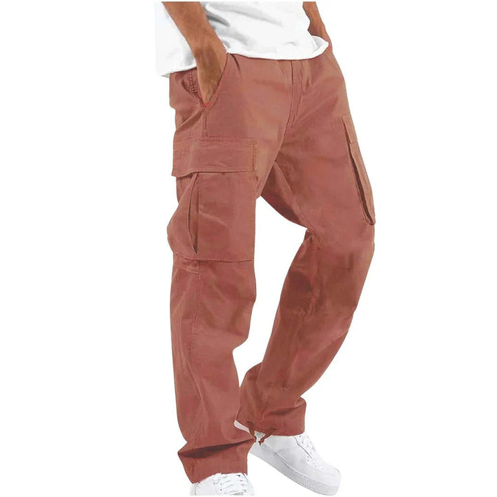 Edvarn Men's Cargo Pants Regular Fit, view 5 - Elena Harper