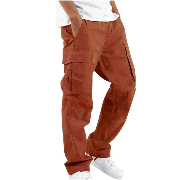 Edvarn Men's Cargo Pants Regular Fit, view 6 - Elena Harper