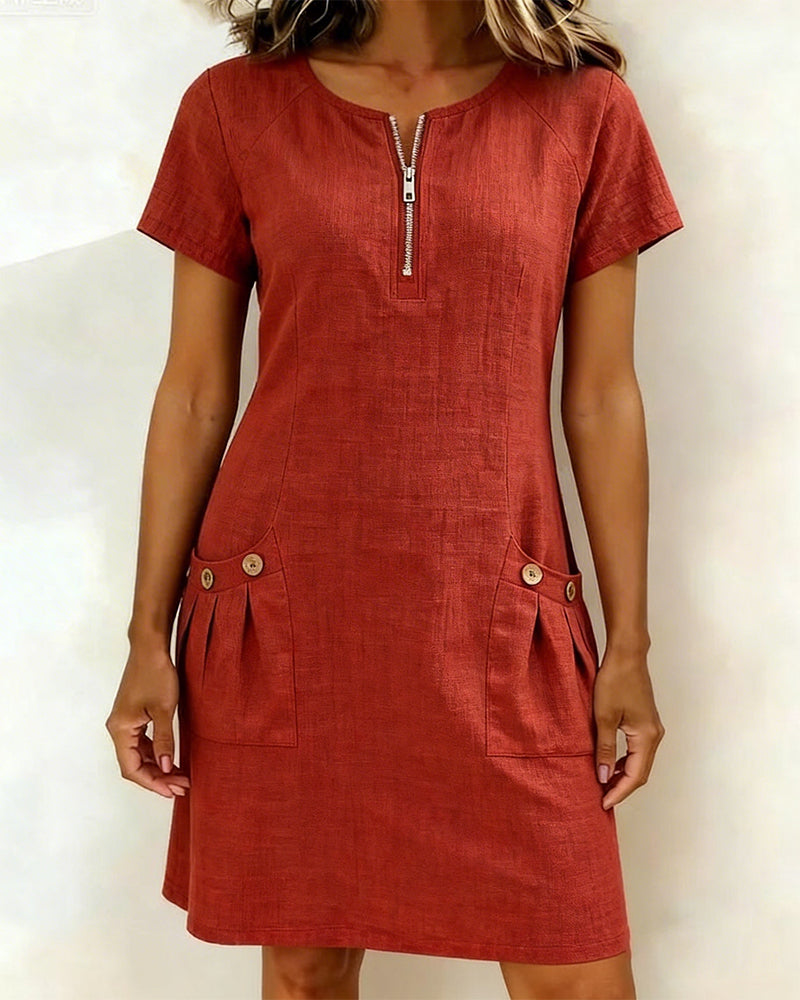 Lina Dress™ — Natural Elegance for Every Day
