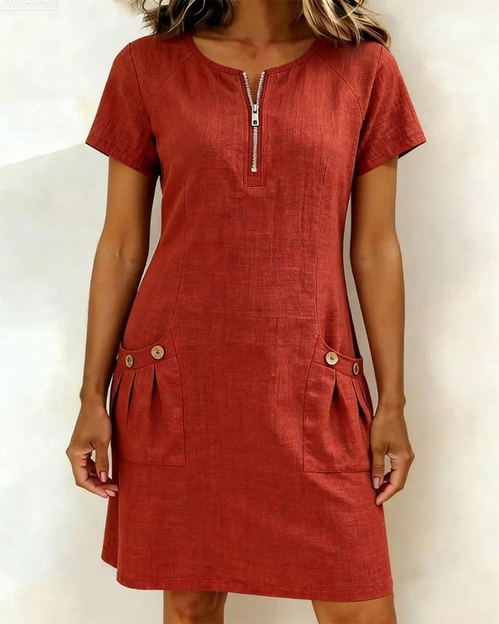 Lina Dress™ — Natural Elegance for Every Day
