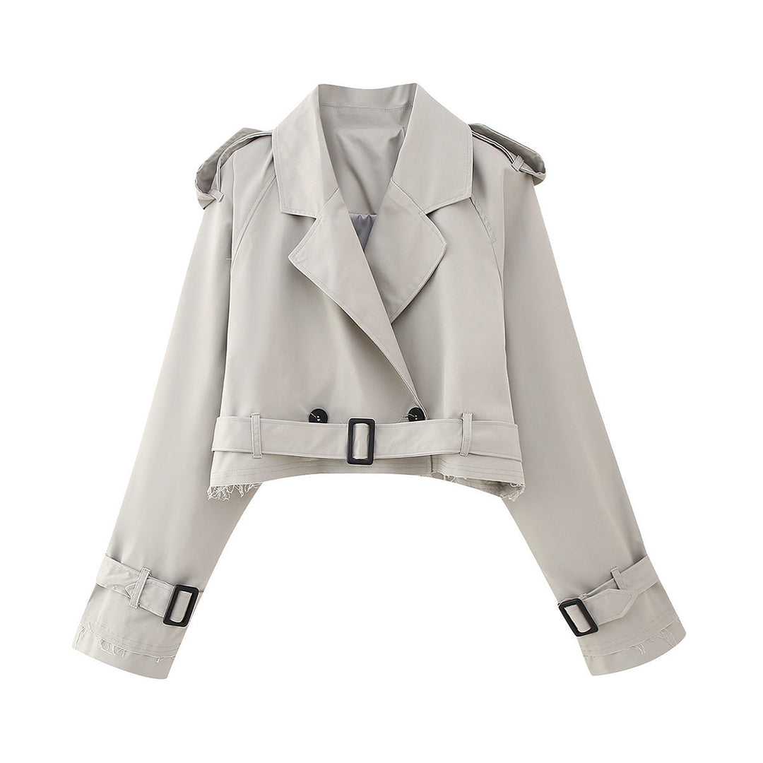 Franziska | Short and Elegant Women's Trench Coat