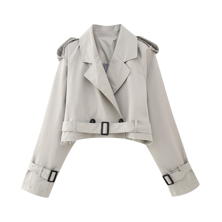 Franziska | Short and Elegant Women's Trench Coat