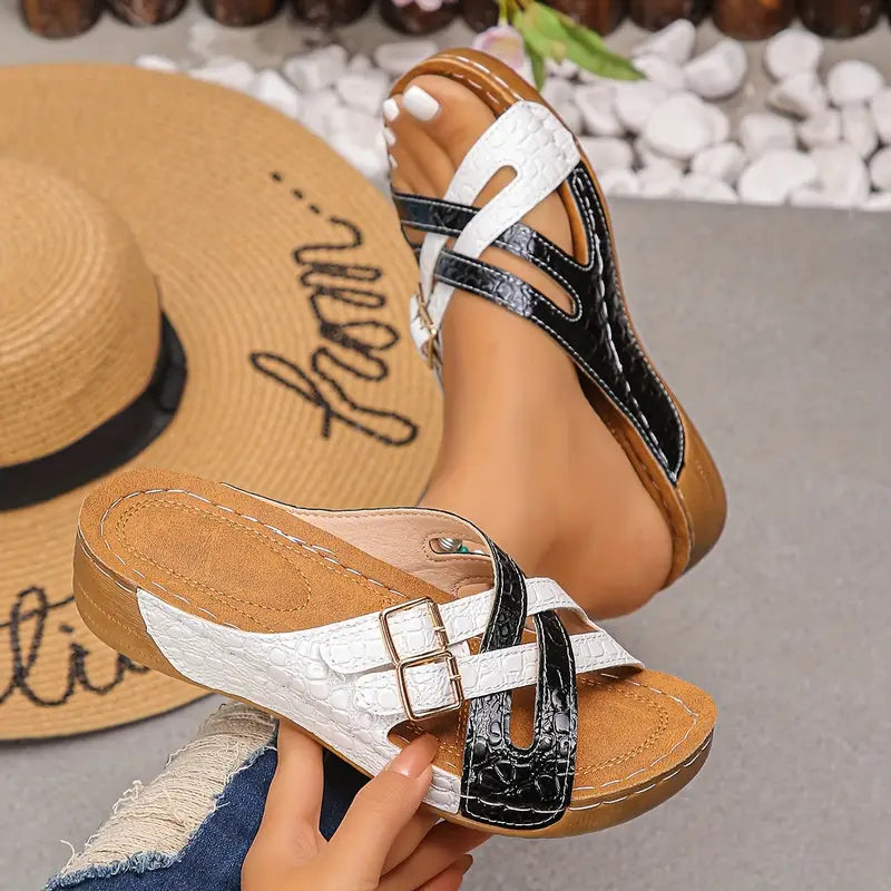 Deniza Orthopedic Breathable Slipper, view 5 - Elena Harper