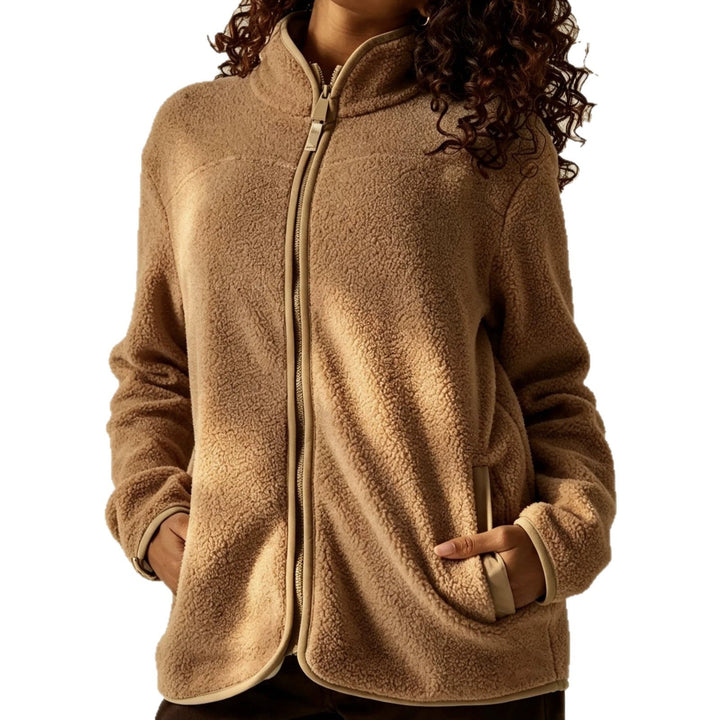 Women's Wool Effect Cardigan – Warm and Soft