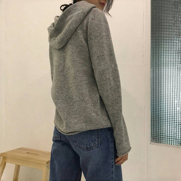 Solid Color Hoodie