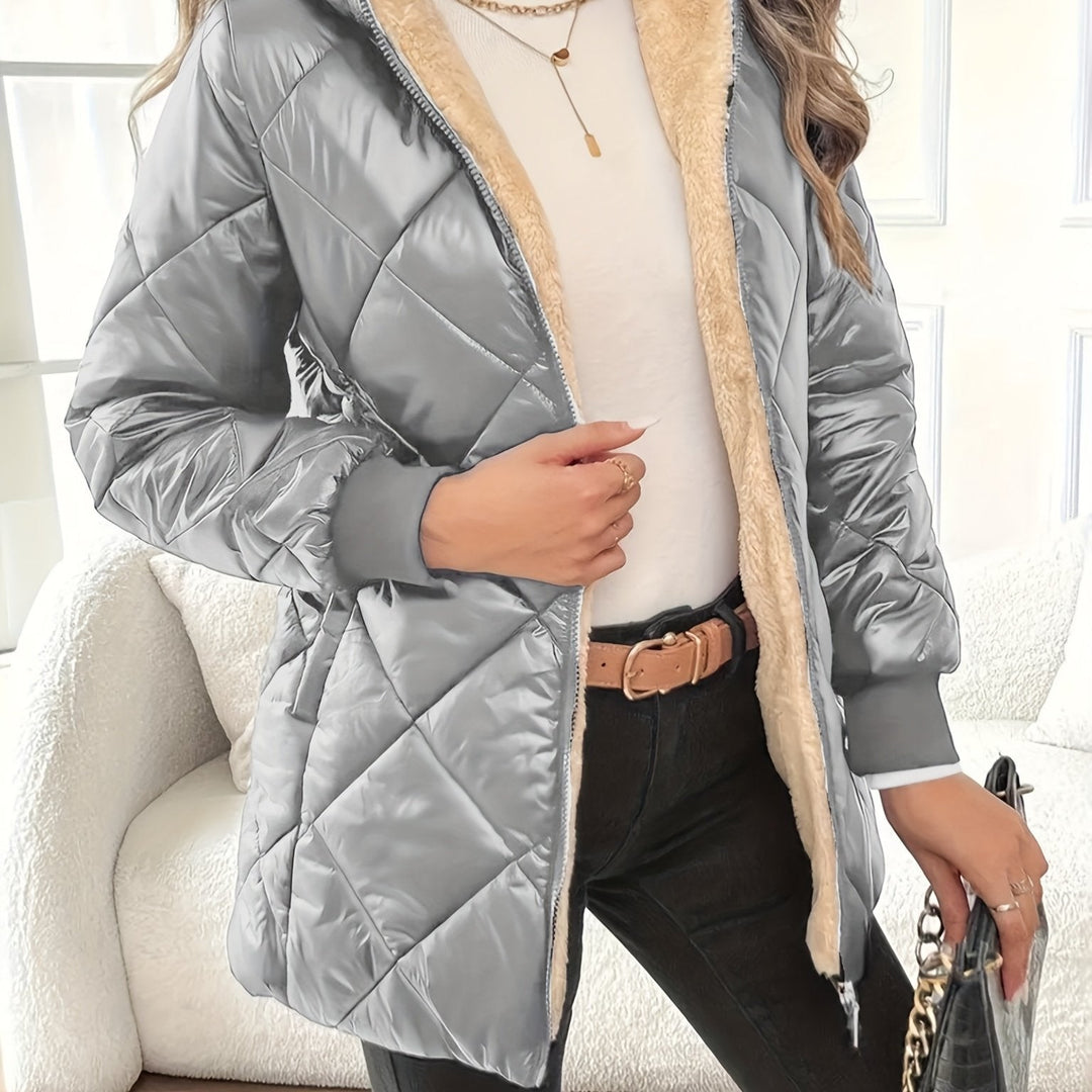 Lydia Winter Comfort Coat, view 2 - Elena Harper