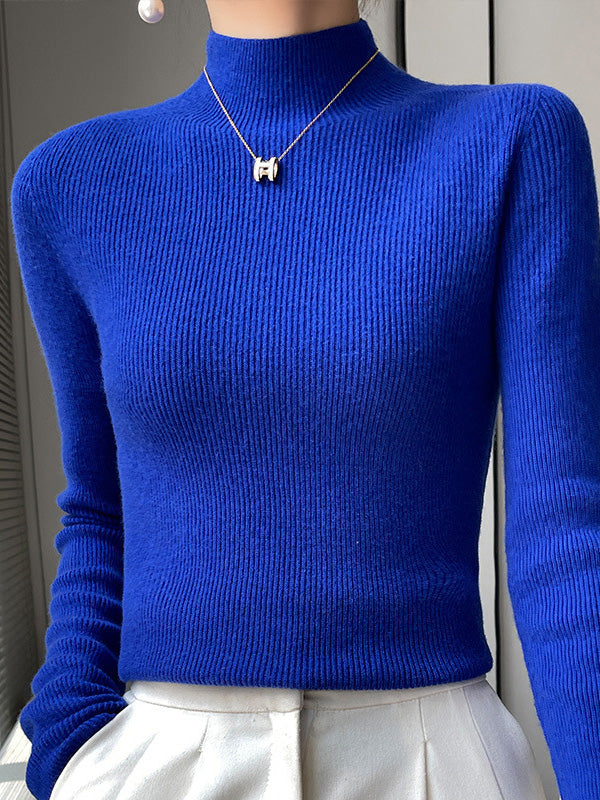 Adriana Soft Knit Turtleneck Sweater - Elena Harper