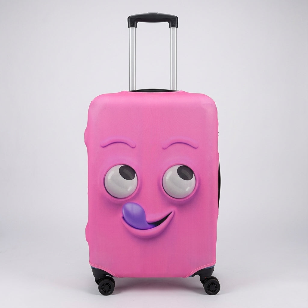 Elastic Printed Luggage Cover, view 10 - Elena Harper