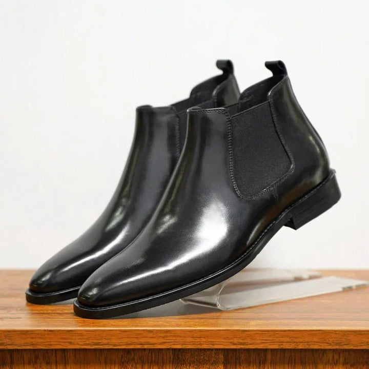 Chelsea Boots with Elastic Side Panels for Men