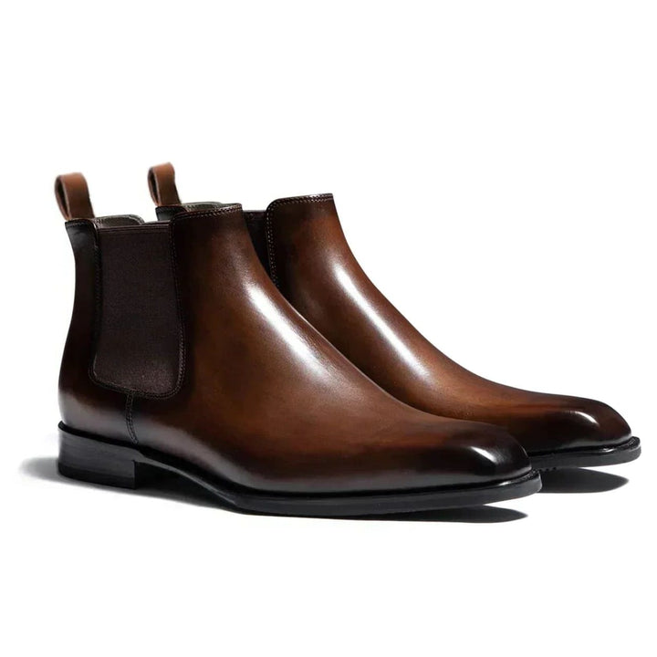 Chelsea Boots with Elastic Side Panels for Men