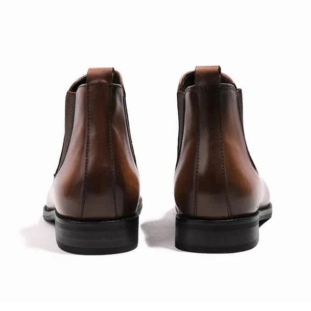 Chelsea Boots with Elastic Side Panels for Men