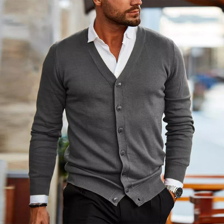 Étienne - Elegant Knitted Cardigan for Men