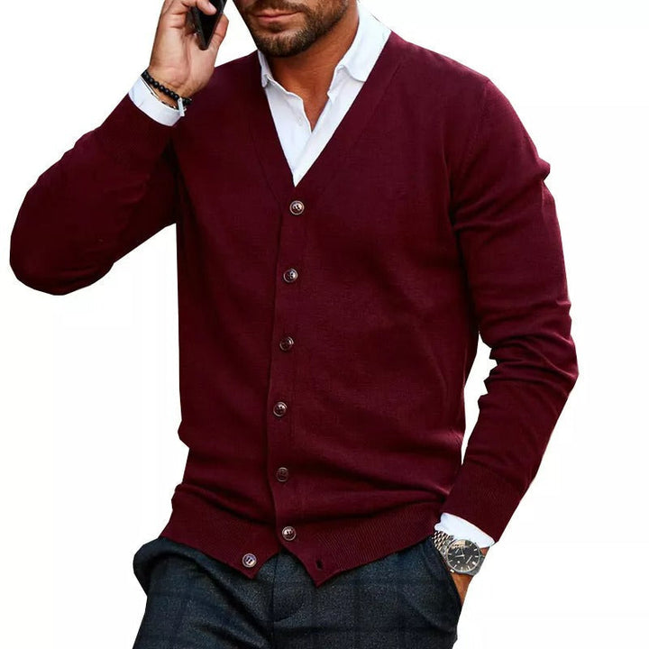 Étienne - Elegant Knitted Cardigan for Men