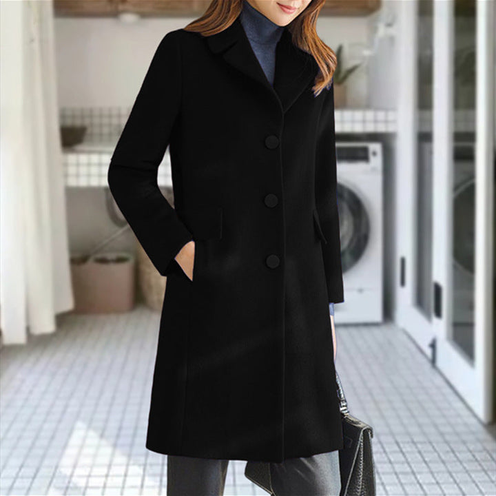 Women's Classic Elegant Long Winter Coat