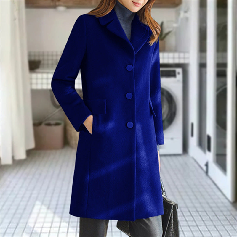 Women's Classic Elegant Long Winter Coat