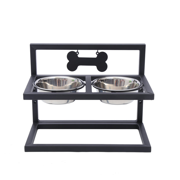 Elevated Dog Feeding Station - Stylish & Functional