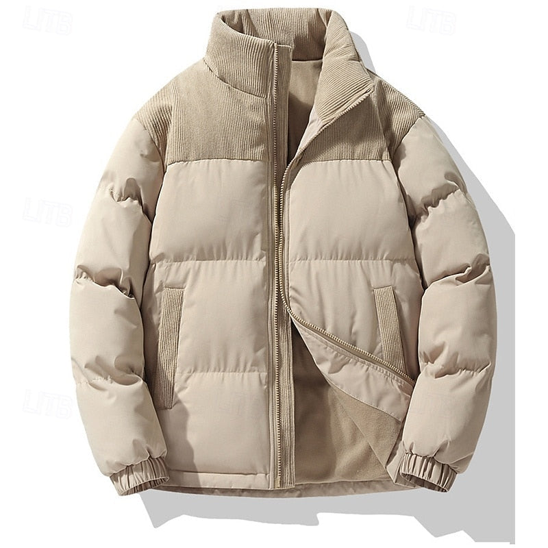 Rory Insulated Stand-Collar Puffer Jacket - Elena Harper