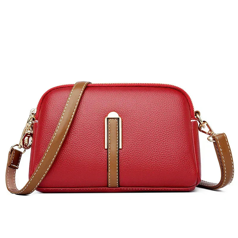 Penelope | Compact Soft Leather Shoulder Bag