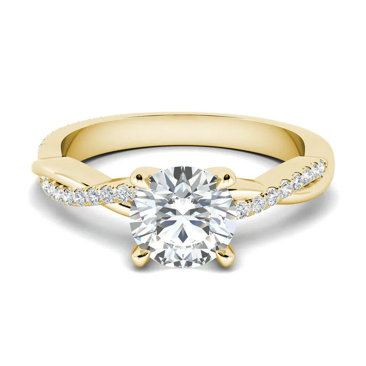 Ysmaryelle™ 18k gold ring by Emma & Rose Cape Town, featuring a sleek, polished gold band with elegant design details.
