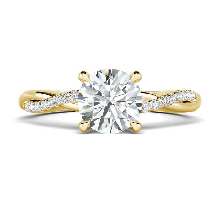 Ysmaryelle™ 18k gold ring by Emma & Rose Cape Town, featuring a sleek, polished gold band with elegant craftsmanship.