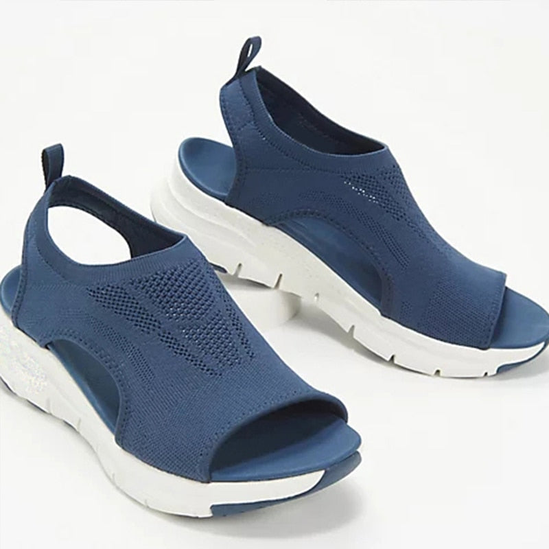 Wilma™ Emma & Rose Cape Town semi-orthopaedic sandal with Air Flex cushioning, featuring adjustable straps and supportive sole.
