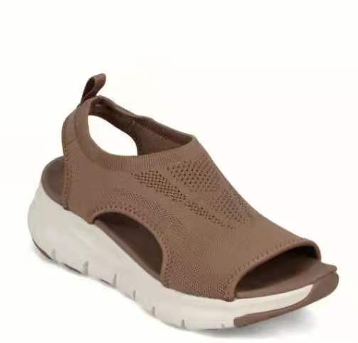 Wilma™ Emma & Rose Cape Town semi-orthopaedic Air Flex sandal with cushioned straps and supportive sole, shown from side angle.