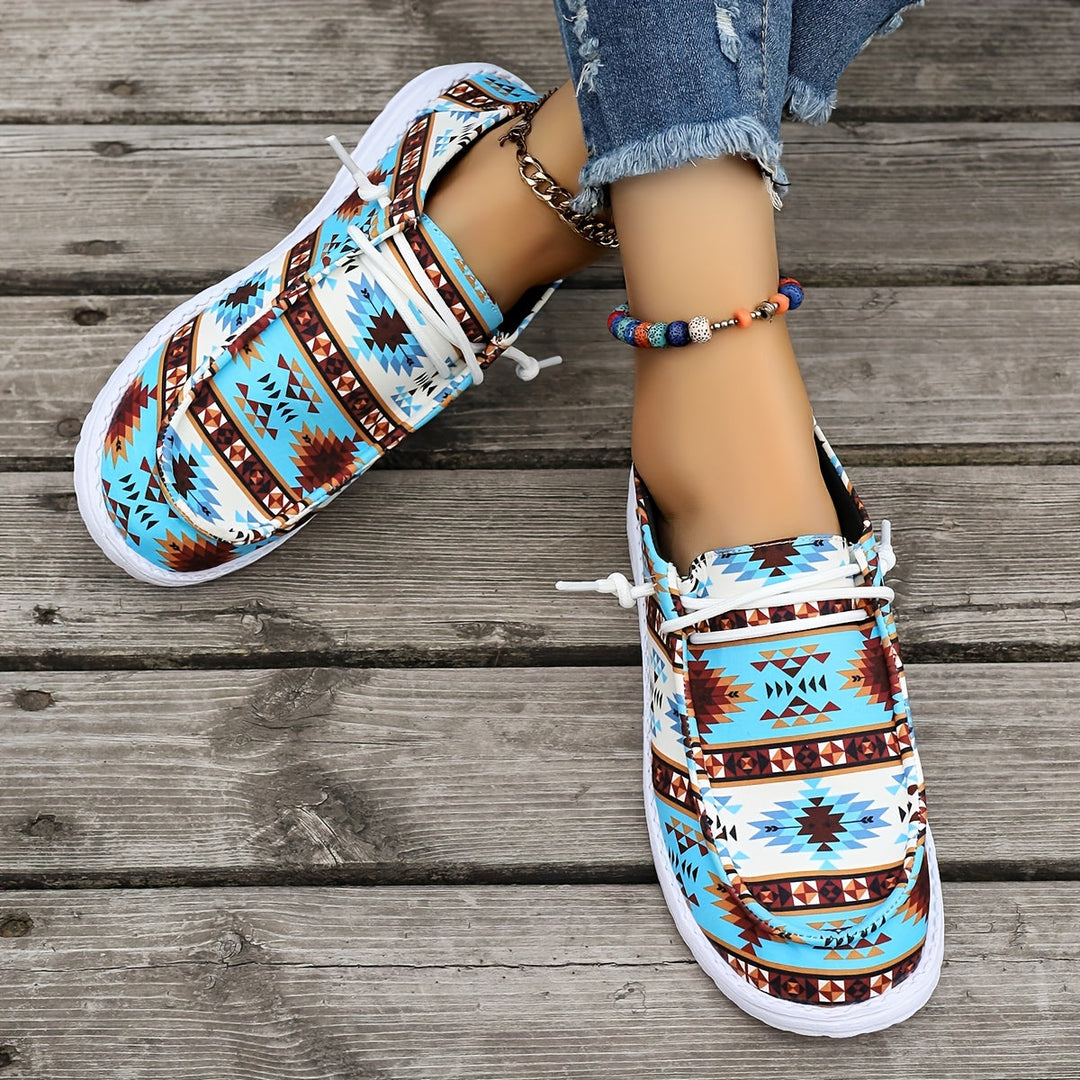 Emma & Rose Cape Town Maria Bohemian Shoes with woven leather straps and ankle tie, stylish and comfortable footwear.