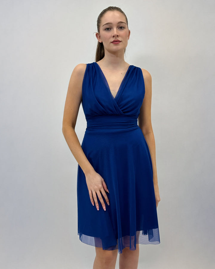 Black Hanneke™ Short Gaia Dress by Emma & Rose Cape Town, stylish casual abiti with a relaxed fit and short length.