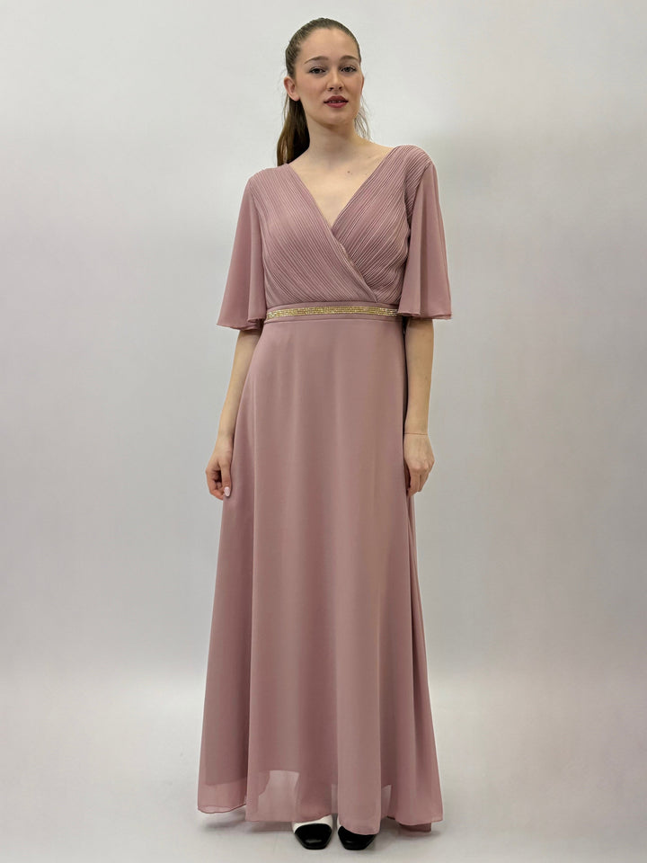 Dark blue Monica™ dress by Emma & Rose Cape Town, comfortable size, stylish abiti with a relaxed fit and elegant design.