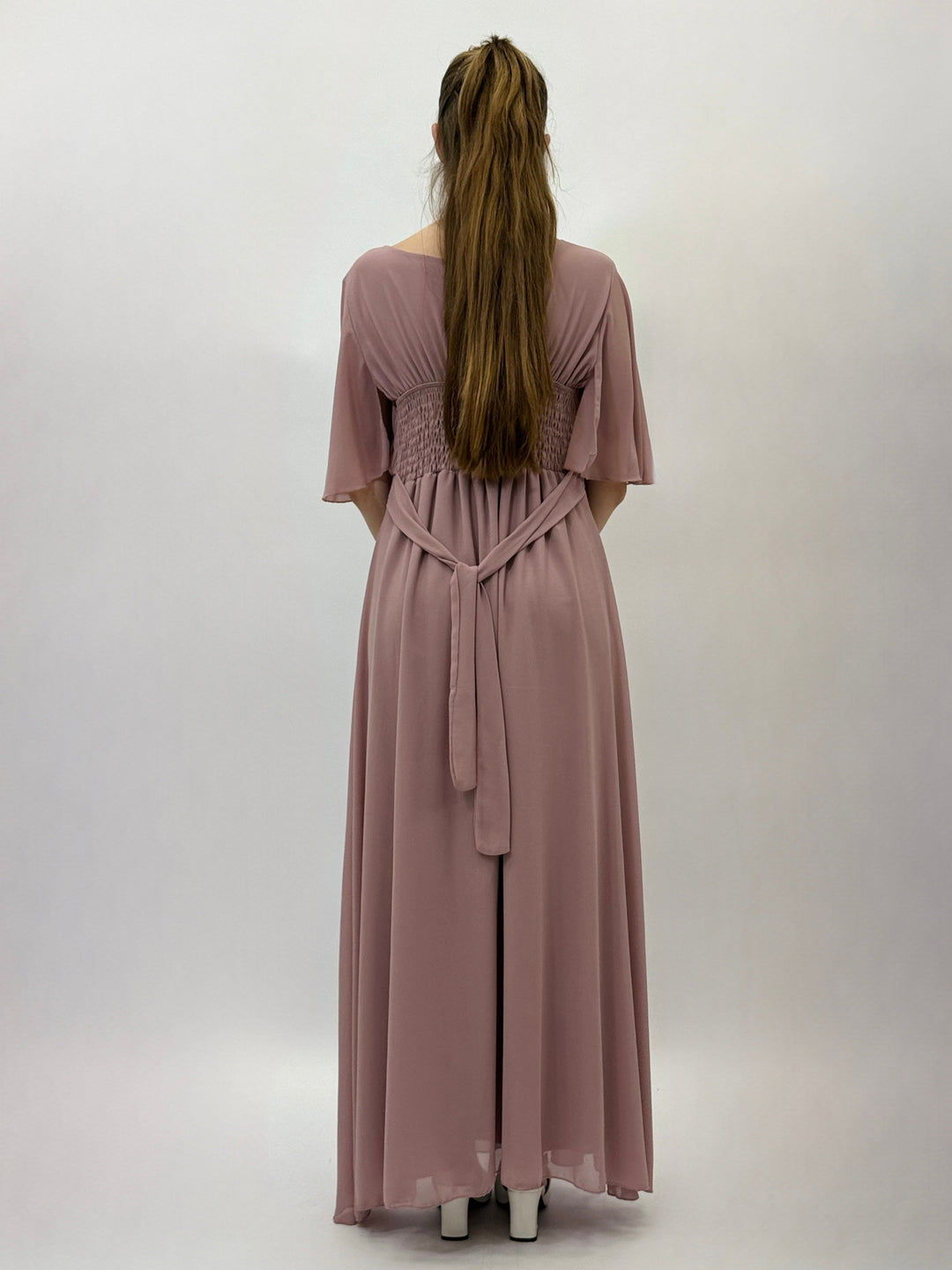 Dark blue Monica dress by Emma & Rose Cape Town, comfortable fit, stylish abiti with a relaxed, elegant design.