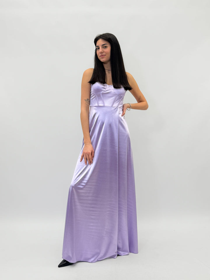 Fuchsia Vanessa™ flowing dress by Emma & Rose Cape Town, elegant abiti with lightweight, flowing fabric and stylish design.