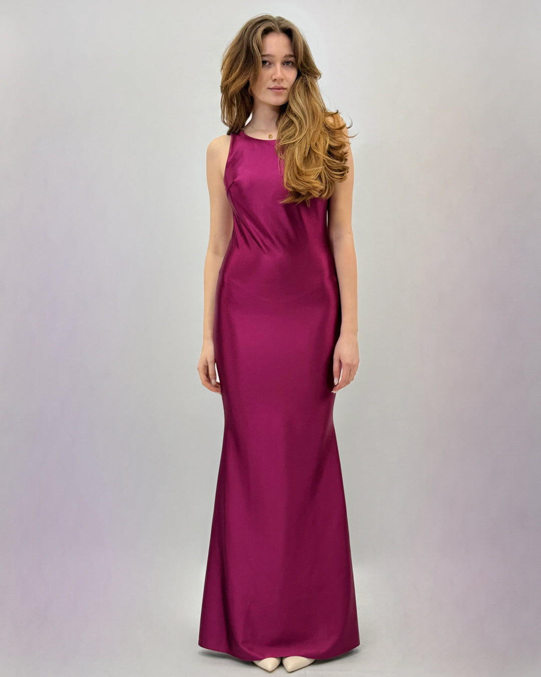 Green Ingrid™ dress by Emma & Rose Cape Town with soft luxurious fabrics and a classic boat neckline.