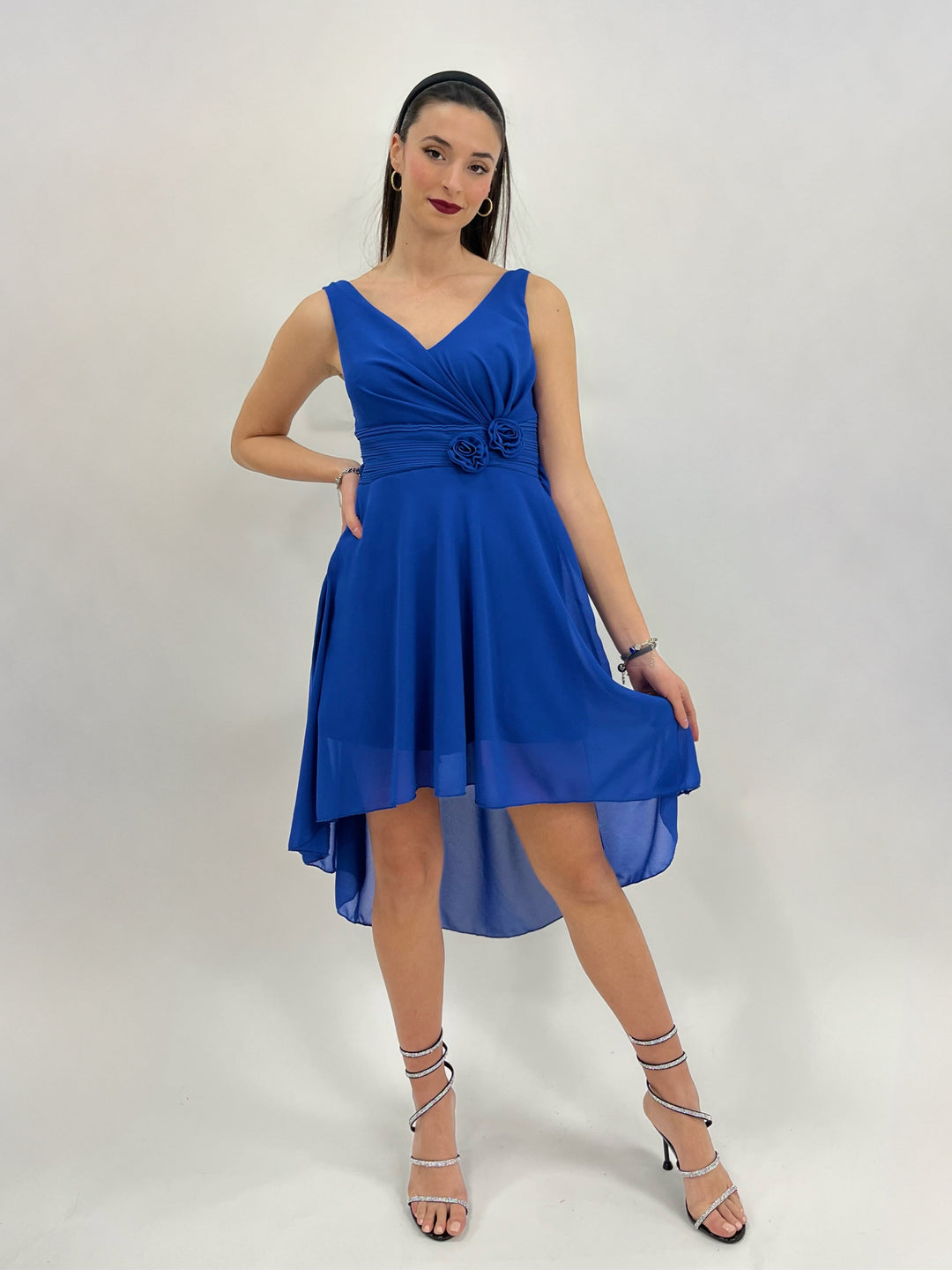 Green Moana™ flowing dress by Emma & Rose Cape Town featuring lightweight fabric and a graceful, flowing design.