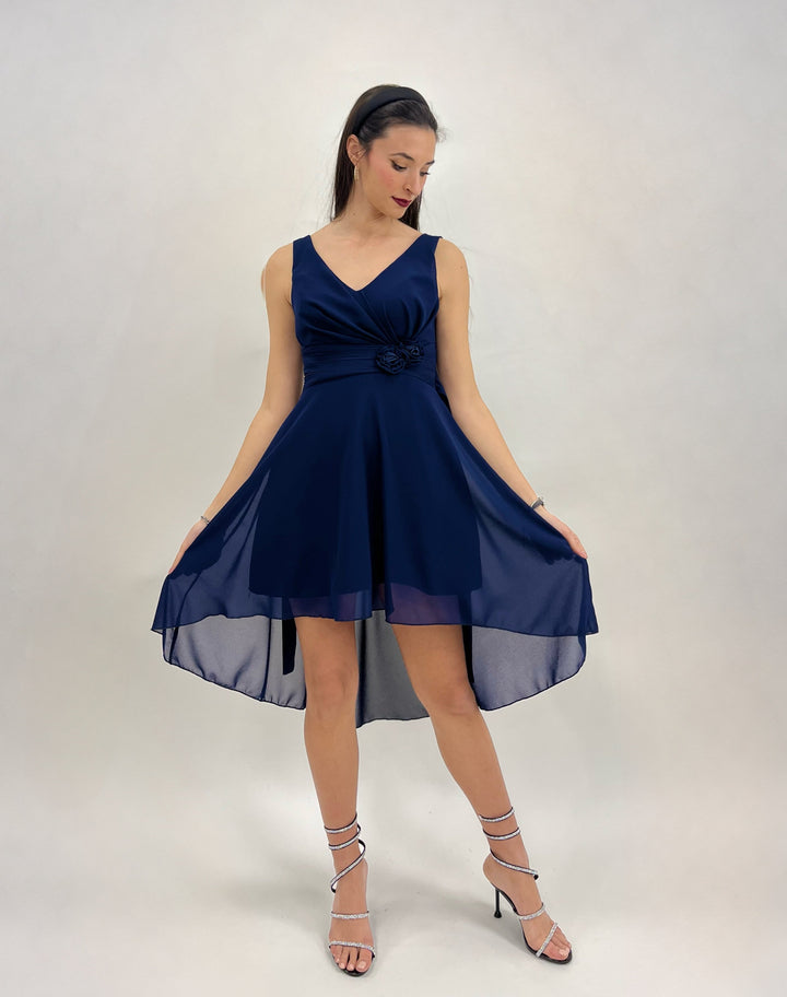 Green Moana™ flowing dress by Emma & Rose Cape Town, lightweight fabric with a bohemian style and ruffle details.