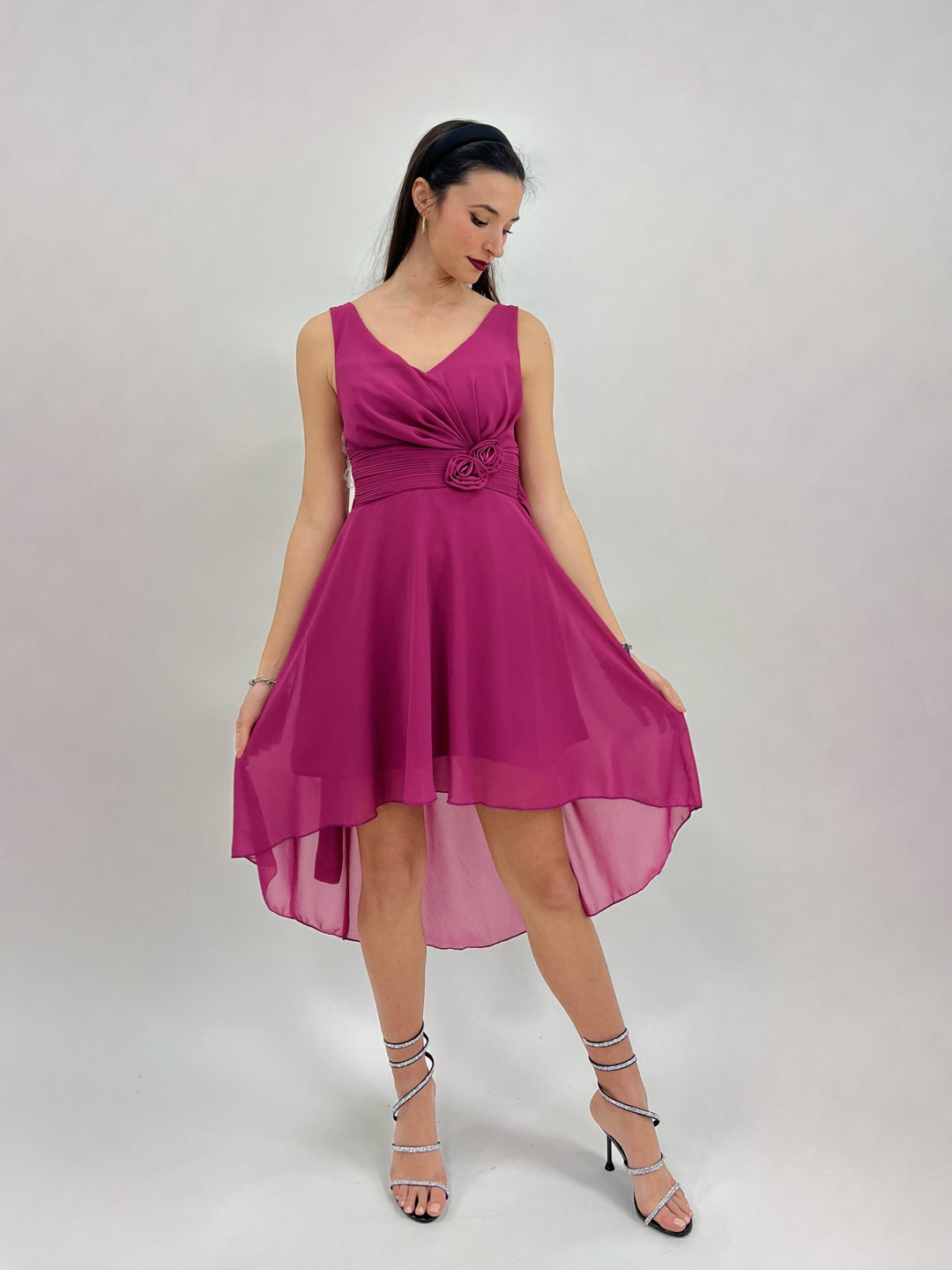Green Moana™ flowing dress by Emma & Rose Cape Town with lightweight, airy fabric and elegant design, perfect for special occasions.