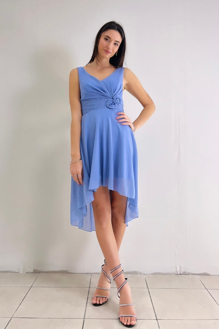 Green Moana™ flowing dress by Emma & Rose Cape Town, lightweight fabric with a relaxed fit and ocean-inspired design.