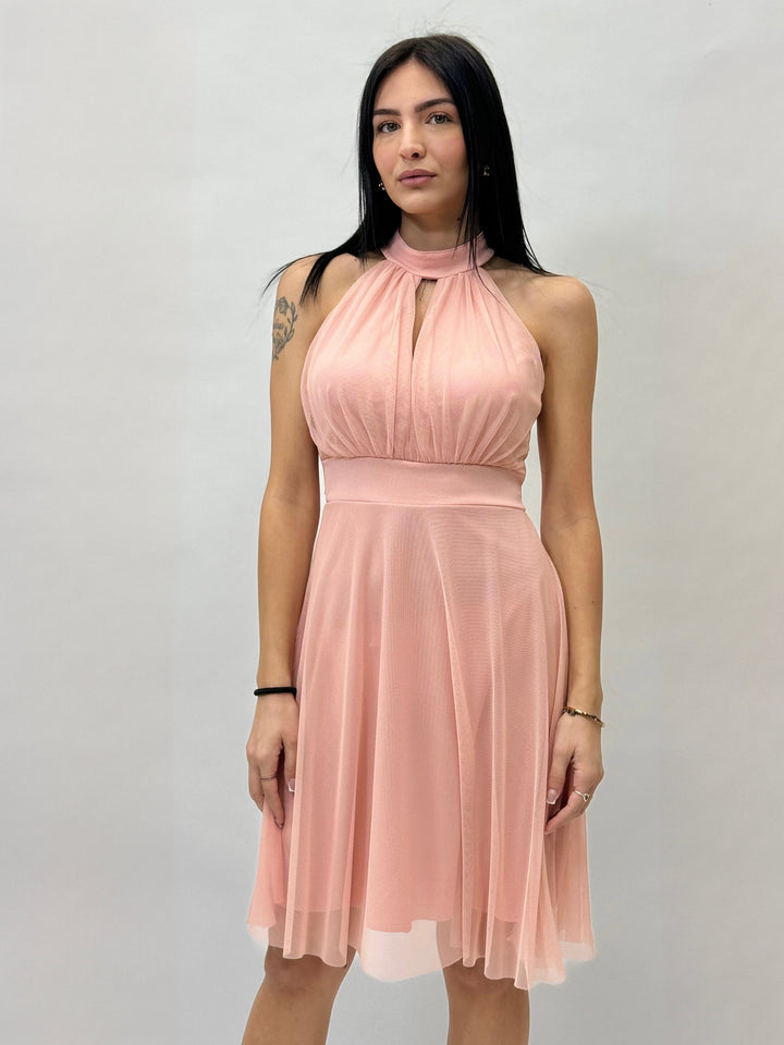 Light blue Greta Short Marisa Dress by Emma & Rose Cape Town, stylish lightweight abiti with a relaxed fit for warm weather.