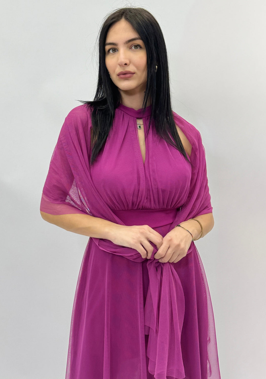 Light blue Greta™ Short Marisa Dress by Emma & Rose Cape Town, stylish abiti with a relaxed fit and elegant design.