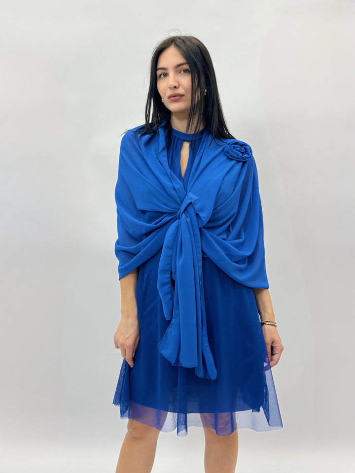Light blue Greta™ Short Marisa Dress by Emma & Rose Cape Town, stylish and comfortable abiti for warm-weather wear.