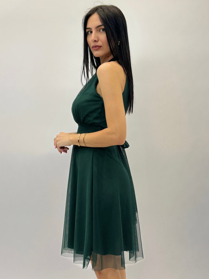 Light blue Greta™ Short Marisa Dress by Emma & Rose Cape Town, stylish and lightweight abiti ideal for warm weather.