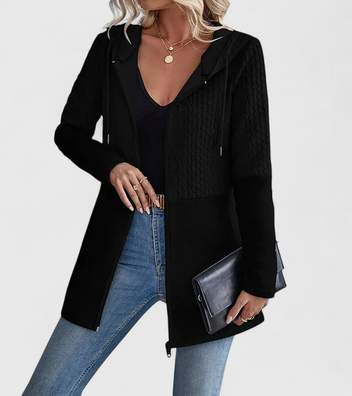 Emma & Rose Cape Town Kynzi AURDONNA grey sophisticated jacket, stylish women's outerwear with tailored fit and elegant design.